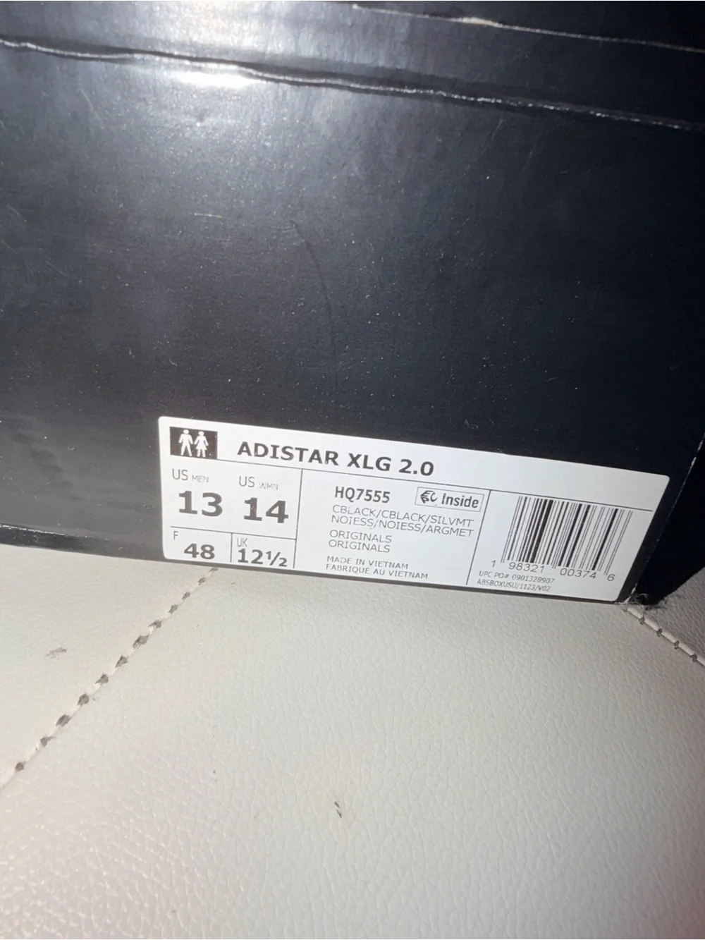 Adidas adistar xlg Men’s Black Running Sneakers